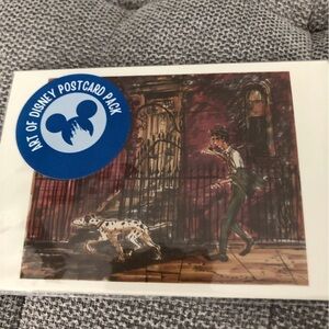 The Art of Disney postcard Mystery pack